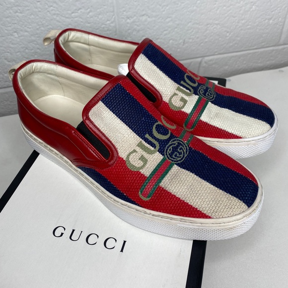 Gucci logo Sylvie slip-on sneakers men’s size 8 Gucci Men main image 3